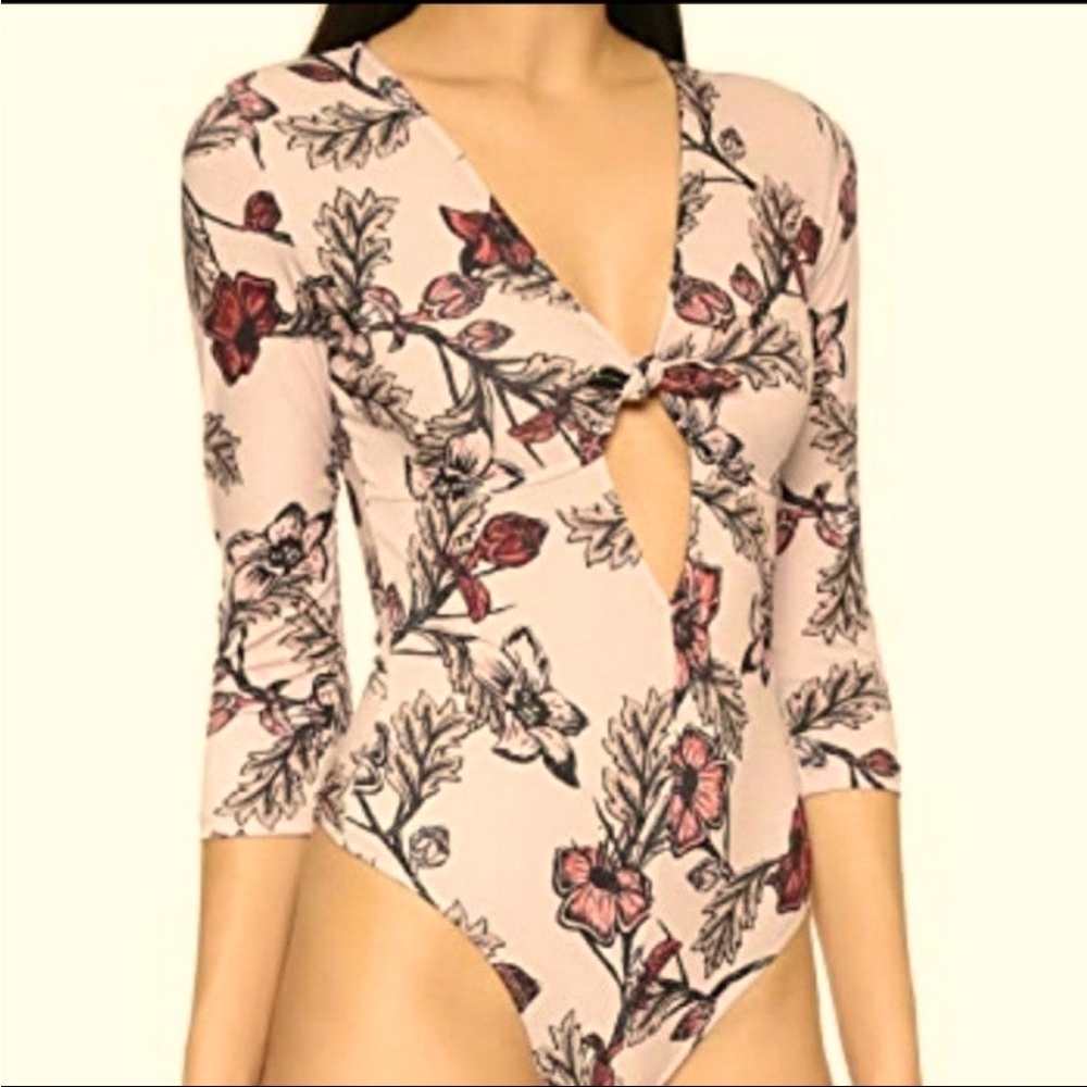 RARE FL&L Amber Illusion Bodysuit